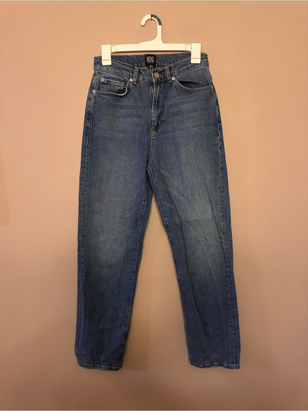 BDG High-Rise Women's Jeans in Medium Blue Wash